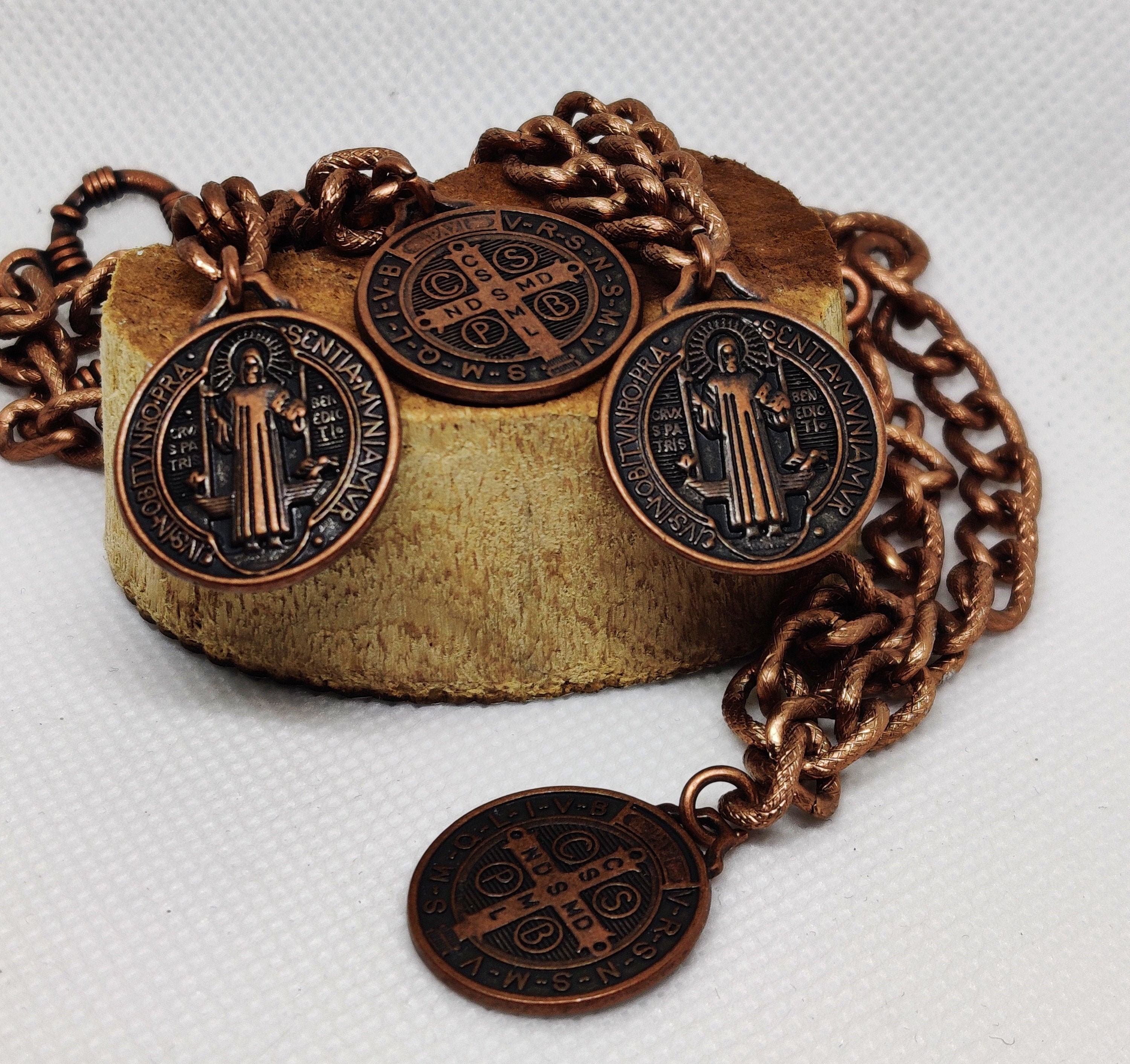 Saint Benedict Bracelet Religious Bracelet Saint Benedict Etsy.de