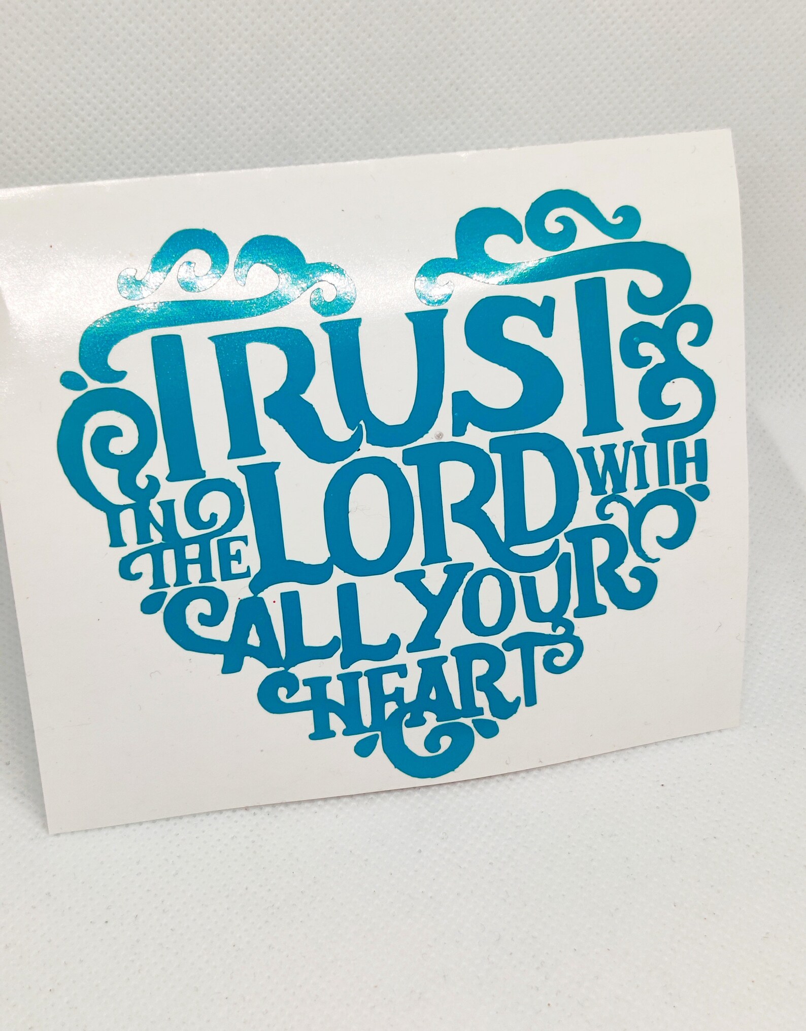 Religious Decal Bible verse decal Car decal faith Decal Etsy