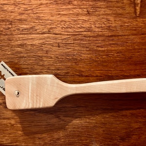 Handmade Wooden Sourdough Bread Dough Scoring Lame, Long Handled, Retractable Blade, Maple