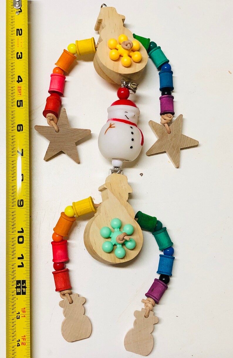 Christmas parrot toy