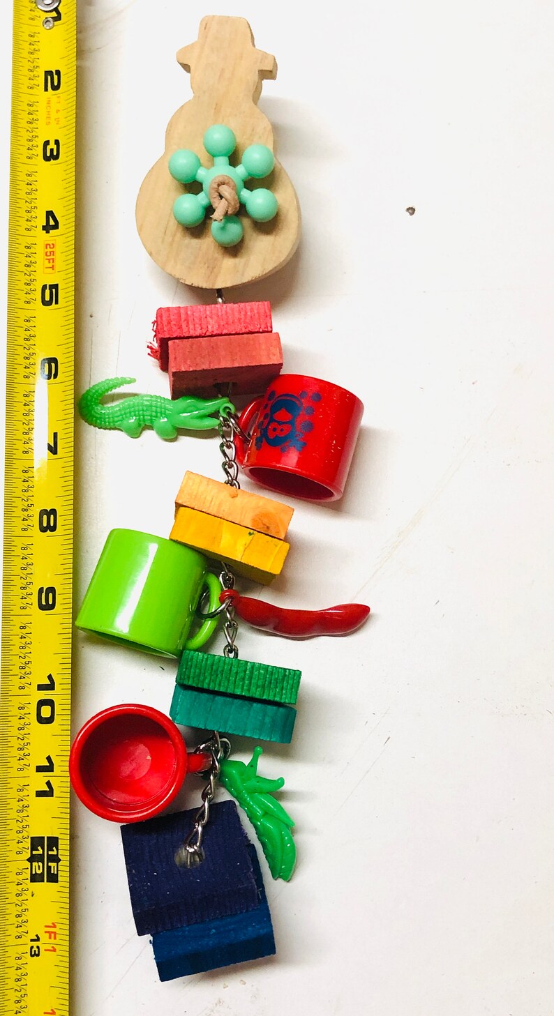 Christmas parrot toy