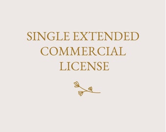 Single Extended Commercial License