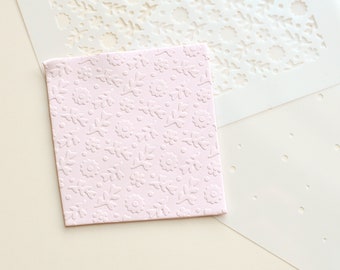 2-Layered Stencil Sheets/Templates/Texture Sheets for Polymer Clay, Cookies, Cake Design - Folk Flowers