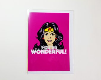 You're Wonderful! Greeting Card