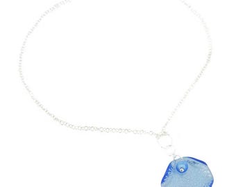 GlassOfVenice Collier pendentif Aria Veneziana en verre de Murano - Bleu