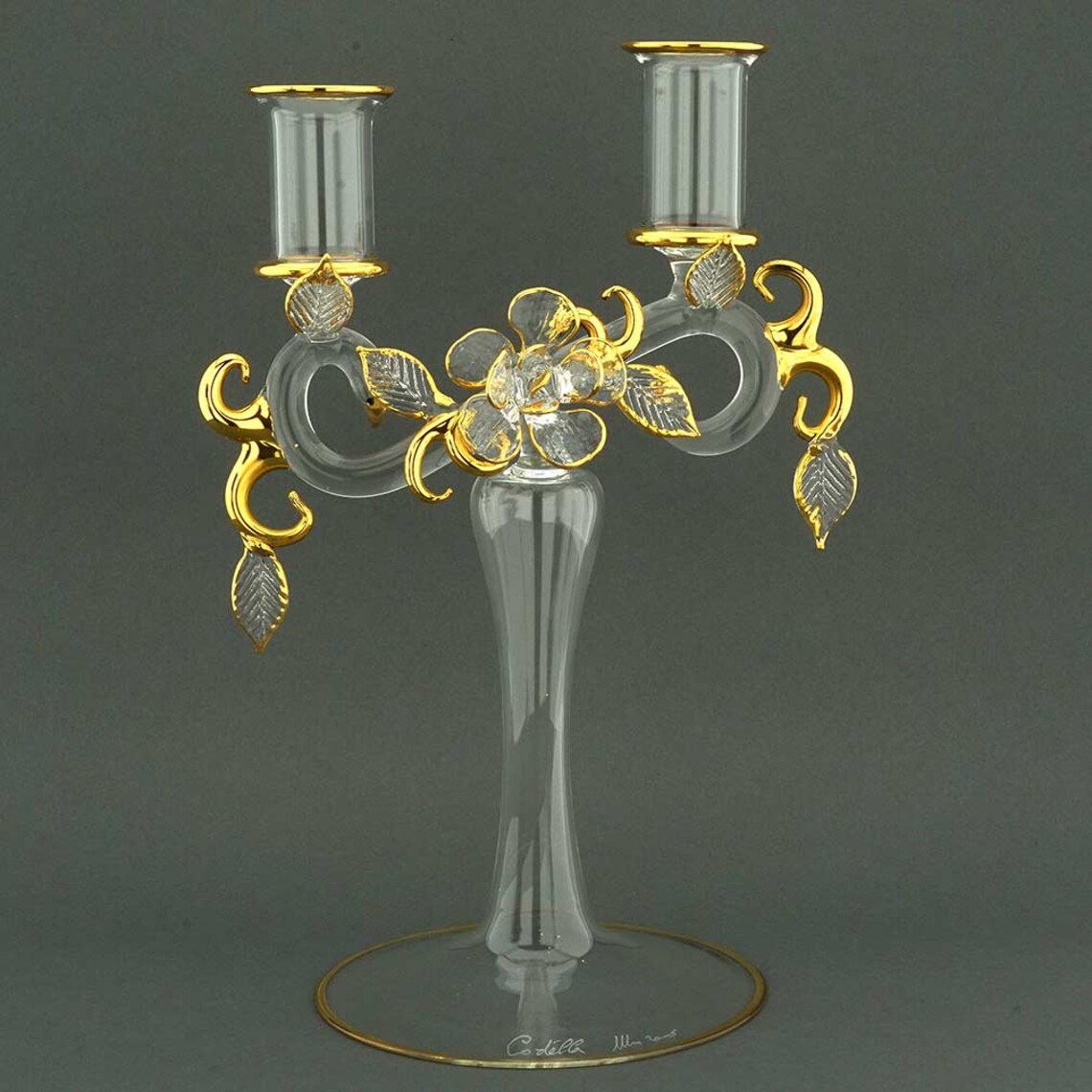 Cristal de cristal de cristal de Cristalano Glass Glass De | Etsy