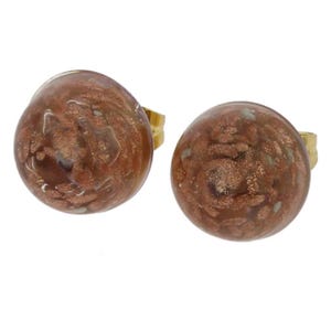 GlassOfVenice Murano Glass Starlight Small Stud Earrings - Light Purple
