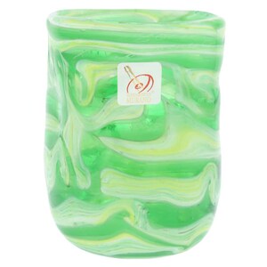 GlassOfVenice Murano Glass Aurora Tumbler - Green