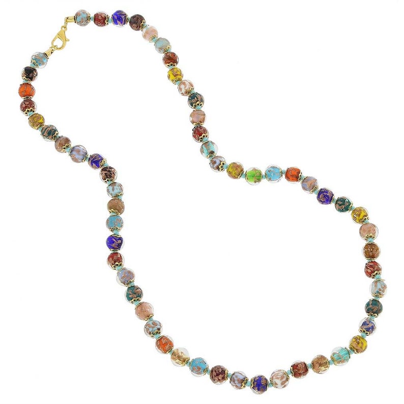 Bracciale In Vetro Di Murano GlassOfVenice – Coriandoli Millefiori, Fatto A Mano In Italia