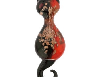 GlassOfVenice Orecchini A Sfera In Vetro Di Murano - Oro E Argento, Fatti A Mano, 12 Mm, Con Certificato