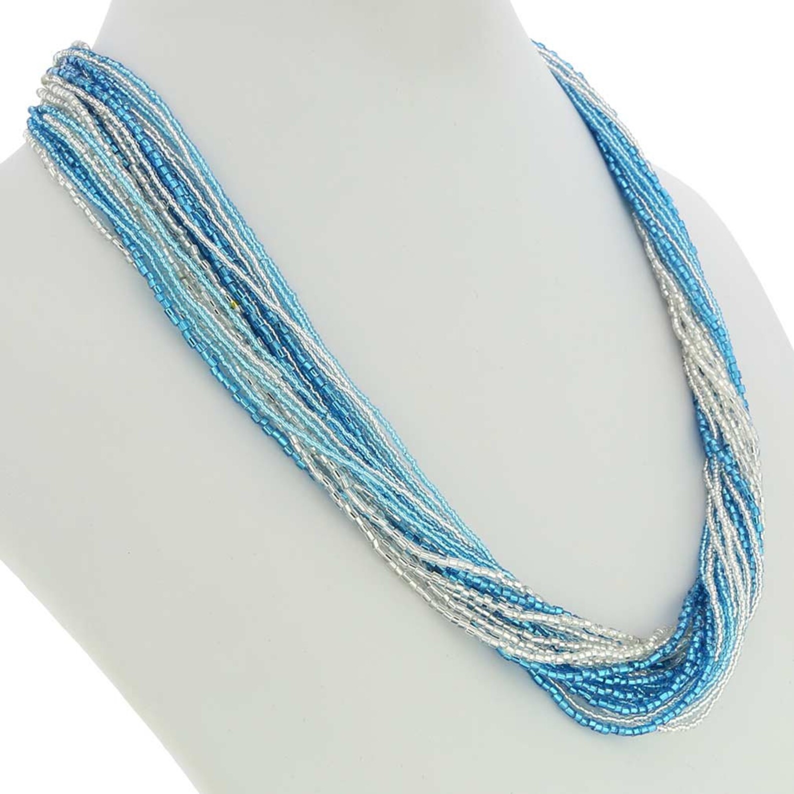 Bracciale 'Magia del Natale' con perle e perline in vetro di Murano