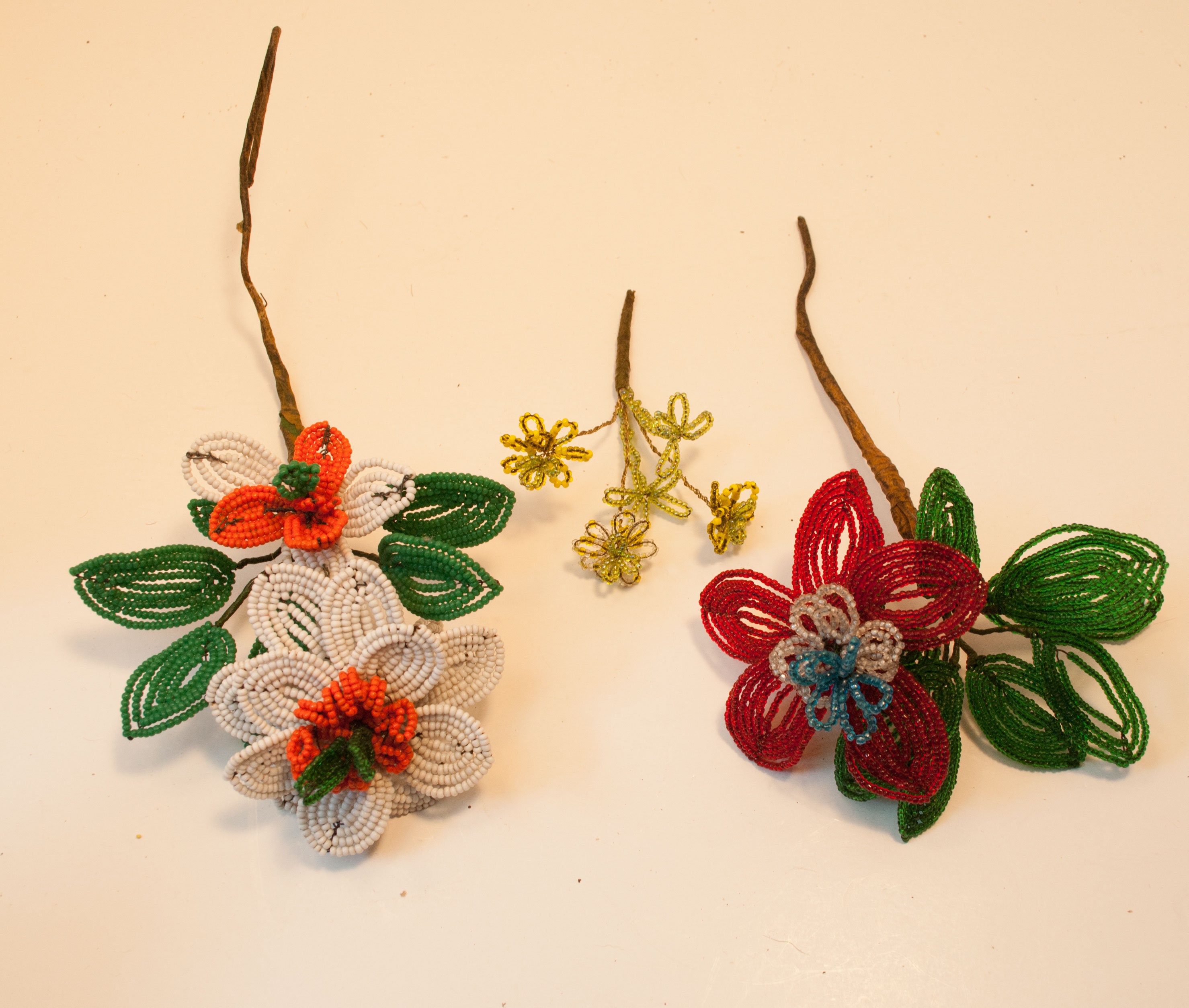 Flores de chaquira - Etsy México Flores de chaquira - Etsy México