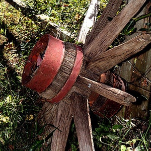 Antique Vintage Wooden Wagon Wheel Photo Photograph DIGITAL download Poster Advertising Country Fine Art Wall Hanging Rust Orange FL