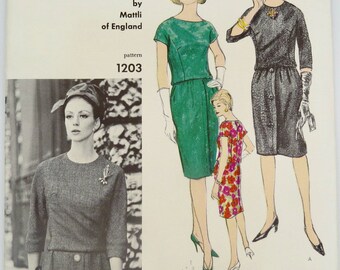 Patron De Couture Vintage Vogue 1969 - Jupe Et Veste B36 Par Jo Mattli - Patron Complet Non Découpé