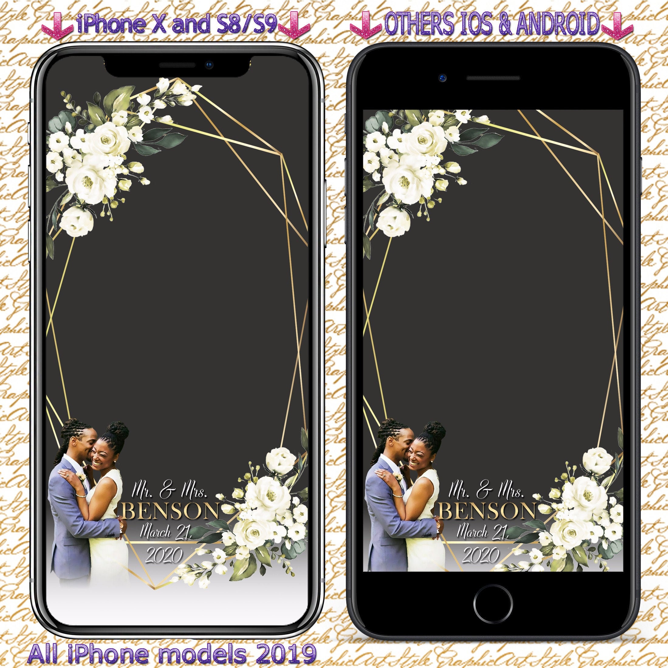 Wedding Snapchat Filter Wedding Geofilter Wedding Filter Wedding Geot…