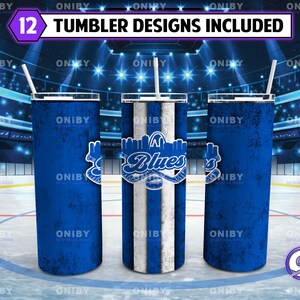 We All Bleed Blue St. Louis Blues Tumbler Blues Hockey St.