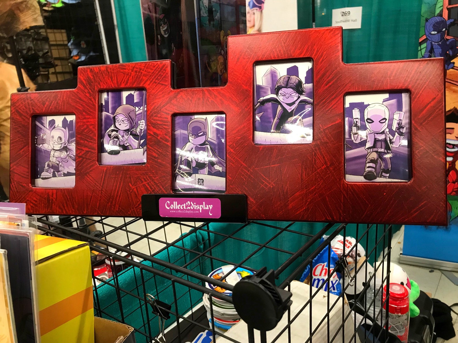 Trading Card Frame With Sheet Protector Toploader for 5 Cards Etsy