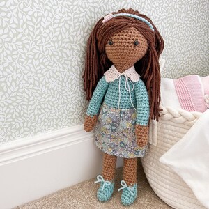 READY TO SHIP Heirloom Doll | Crochet Doll &#39;Marissa’