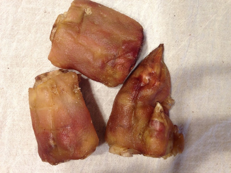 PIGGY TOES Pig Feet Whole Treats for Dogs Etsy