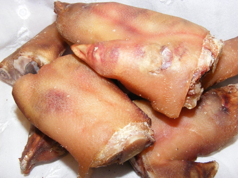 PIGGY TOES, Pig Feet, Whole, Now Marinated in Bone Broth image 1