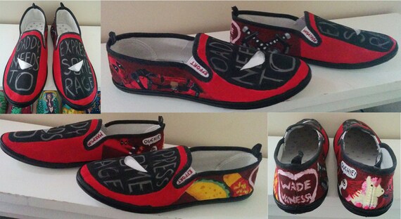 deadpool shoes