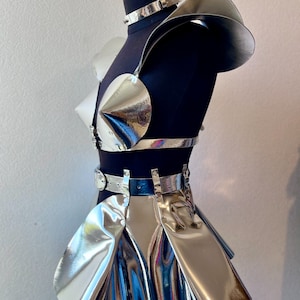 Stage Ruffles Set With Cuffs ,cosplay Accessories, Burningman Fashion ...