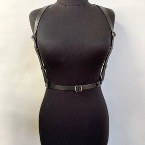 Zwei Gürtel Harness,dünner Gürtel,Leder Harness,Hosenträger