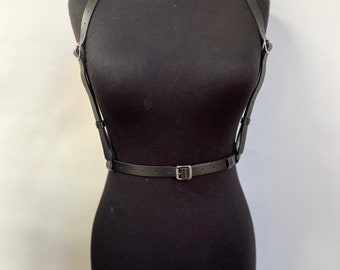 One belt harness,thin belt,leather harness,suspenders