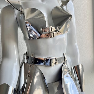 Stage Ruffles Set With Cuffs ,cosplay Accessories, Burningman Fashion ...