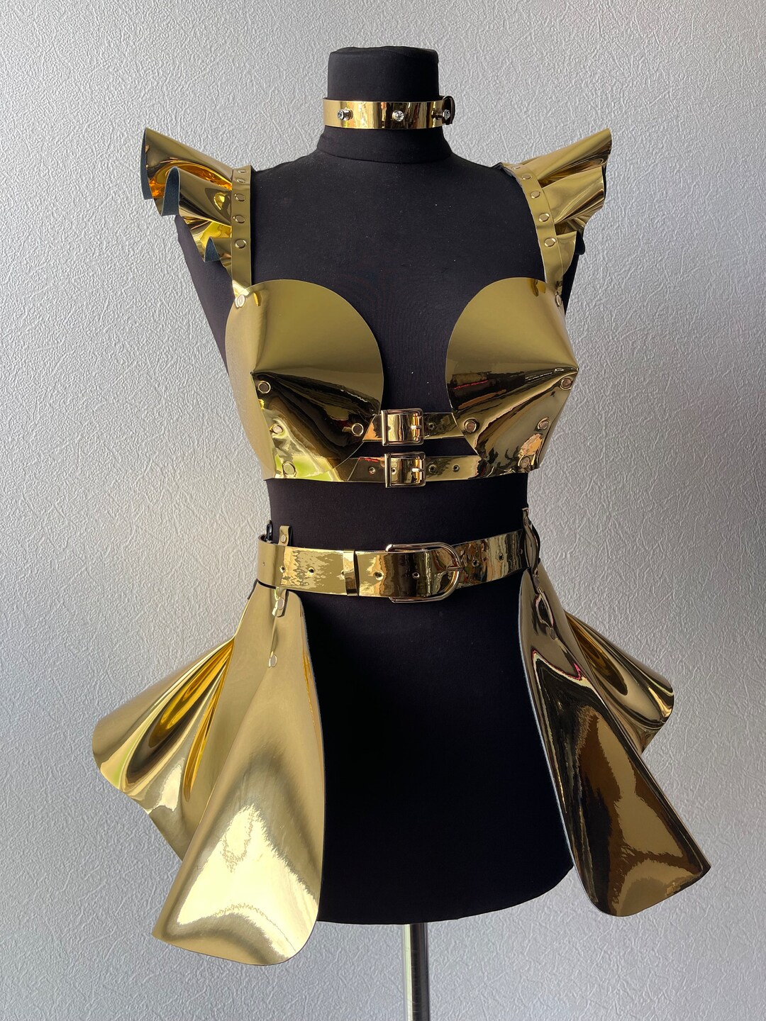 Spandex Gold Foil Costume Gold Star Costume - Spandex & Foil Dress-Up Outfit For Christmas, Stage Performances, Theme Parties Christmas Party Dress Up Costume Spandex Gold Foil Costume Gold Star Costume - Spandex & Foil Dress-Up Outfit For Christmas, Stage Performances, Theme Parties Christmas Party Dress Up Costume