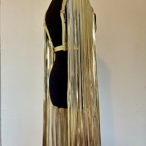 Long fringe shoulders,set for stage,stage accessories,cosplay wearing,burningman fashion