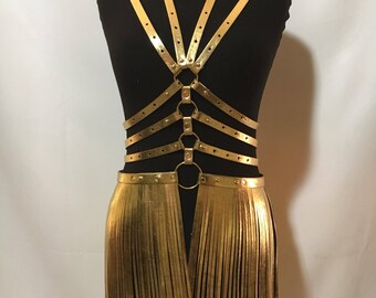 Fringe dress,harness transformer ,harness fringe,harness for dance