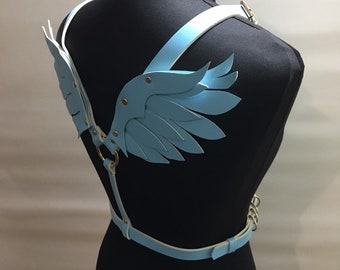 Angels wings with collar,angel harness ,harness with wings