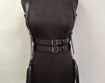 Imbracatura "Ultimatum" di pelle naturale e accessori di alta qualità cintura Cintura donna Moda cintura Accessori Cinture e bretelle Cinture 