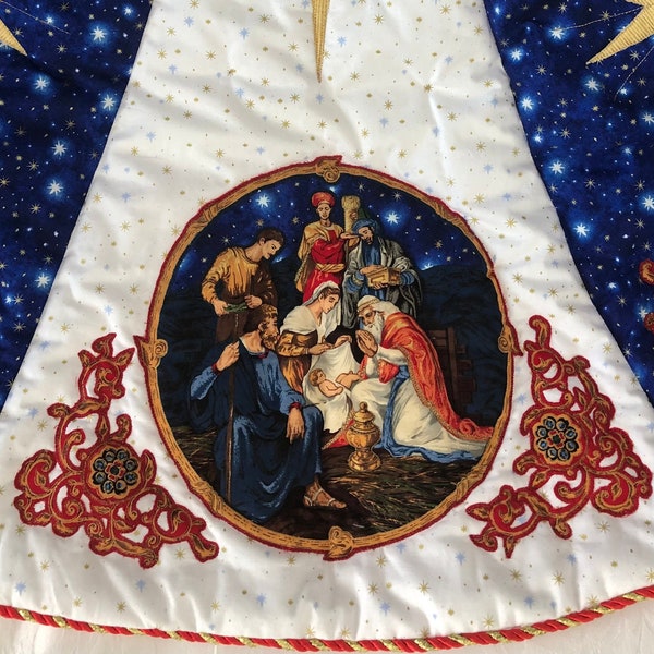 Religious Tree Skirt 