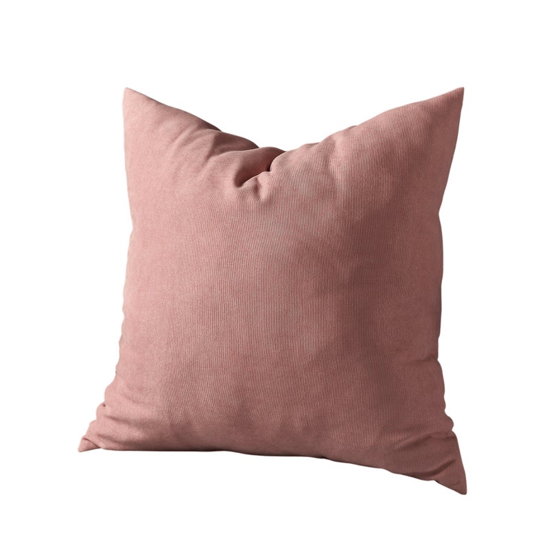 Throw pillow blush velvet pillow covers blush velvet cushion Etsy