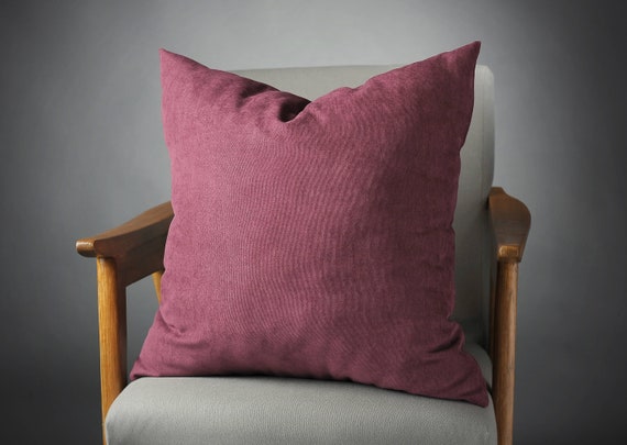 plum lumbar pillow