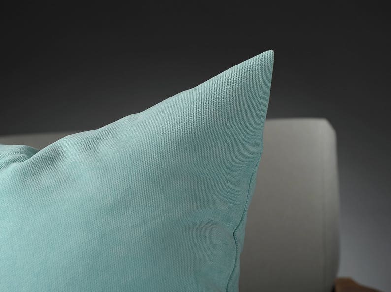 Throw pillowaqua velvet pillow covers aqua velvet cushion Etsy