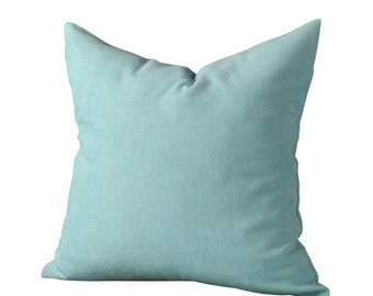 aqua throw pillows for bed