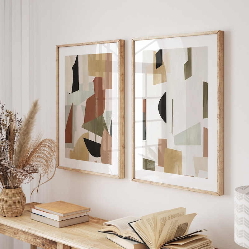 Printable Modern Art Etsy