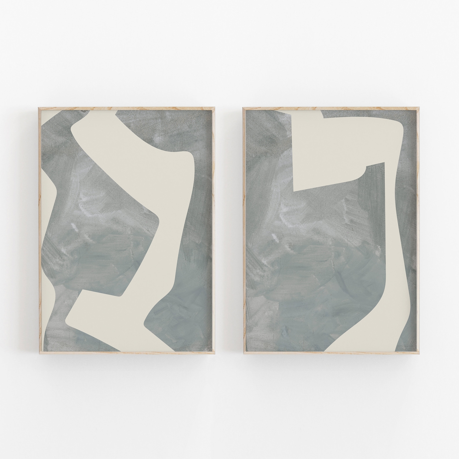 Abstract Printed Two Piece Set main image 1