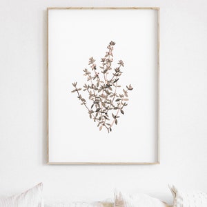 Set of 6 Herbs Watercolor Digital Print Instant Art INSTANT DOWNLOAD ...