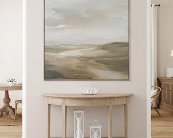 Abstract Landscape Print,Muted Colors Art, Printable Art, Moody Painting, Modern Minimalist Poster INSTANT DOWNLOAD Printable Wall Decor