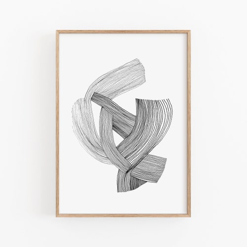 Abstract Print Instant Art INSTANT DOWNLOAD Printable Wall - Etsy