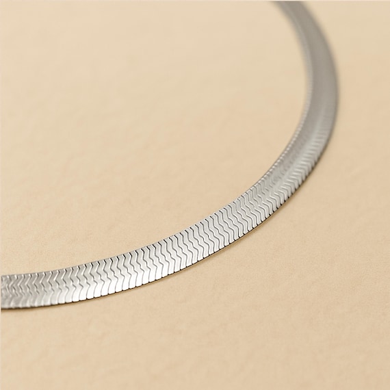 Silver Triple Herringbone Bracelet • 925 Sterling Silver