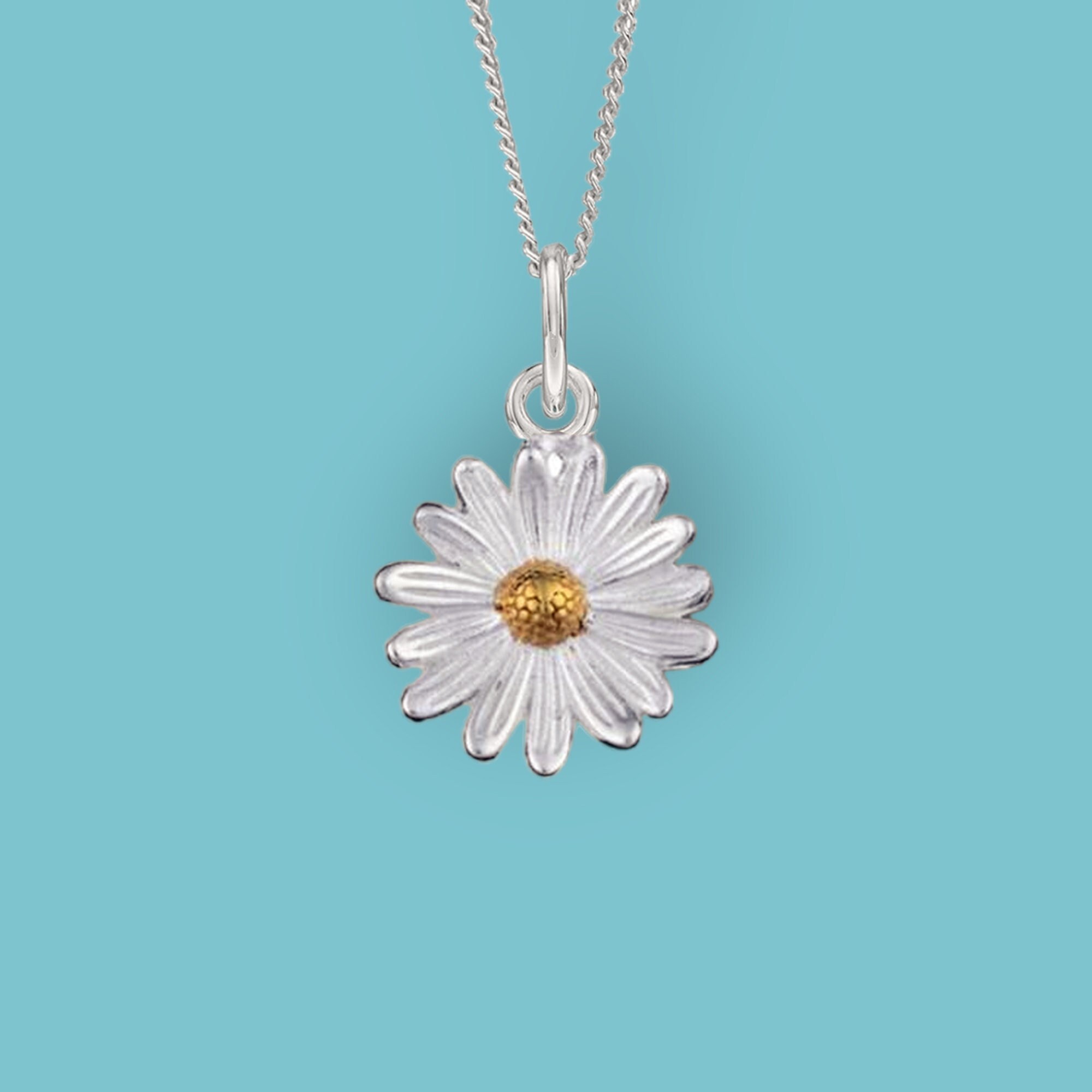 Daisy sale necklace silver