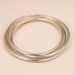 Sterling Silver Russian Wedding Bangle