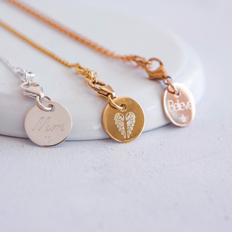 Personalized With 40 Characters Sterling Silver Blue and White Opal Necklace for Women Organic Gemstone Pendant Design *