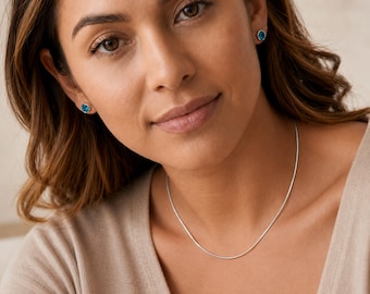 Sterling Silver 1.4mm Round Snake Chain Necklace – 16in to 28in