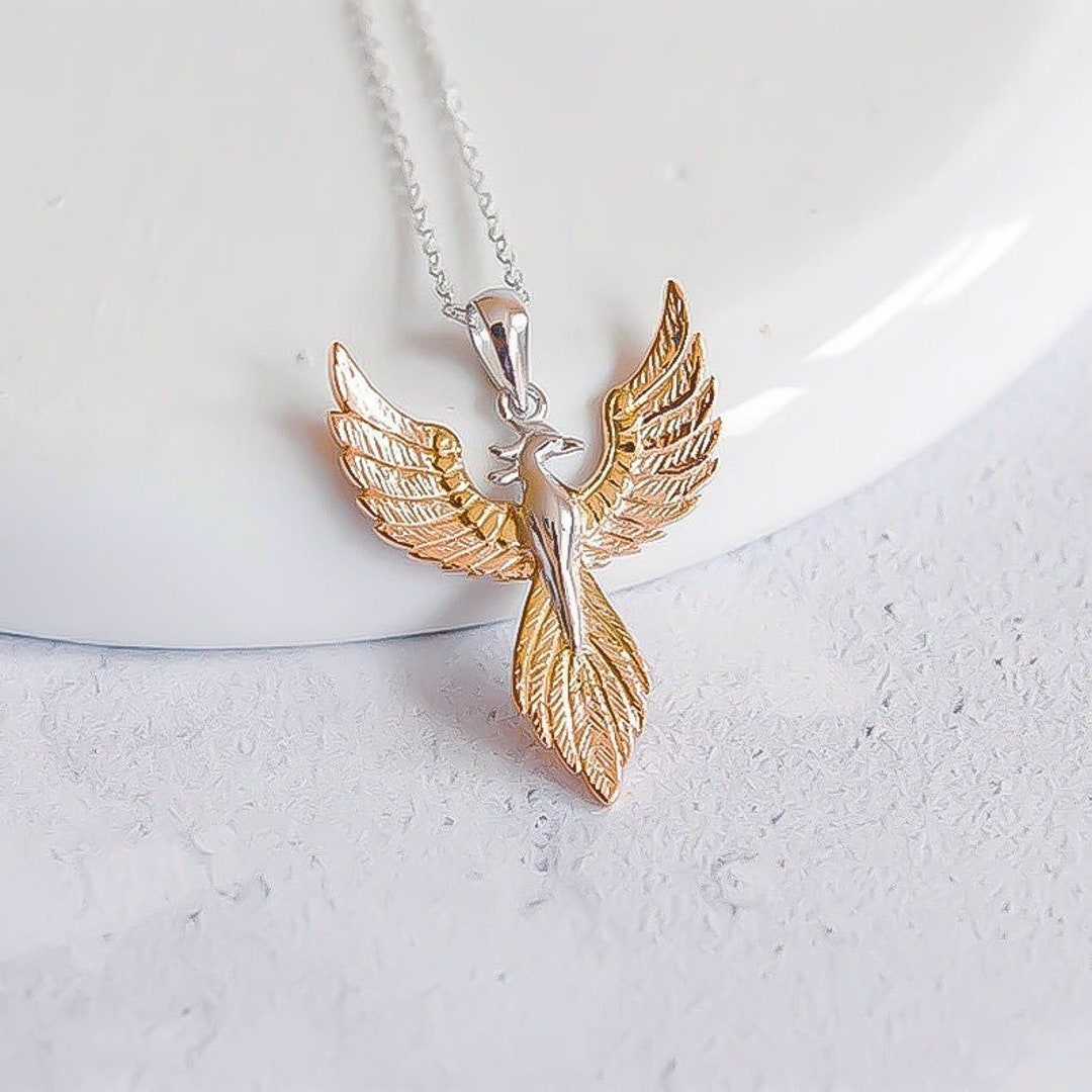 Rising phoenix bird jewelry sale